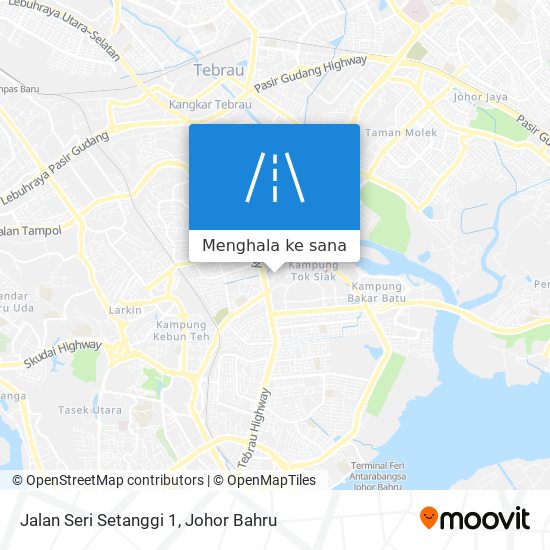 Peta Jalan Seri Setanggi 1