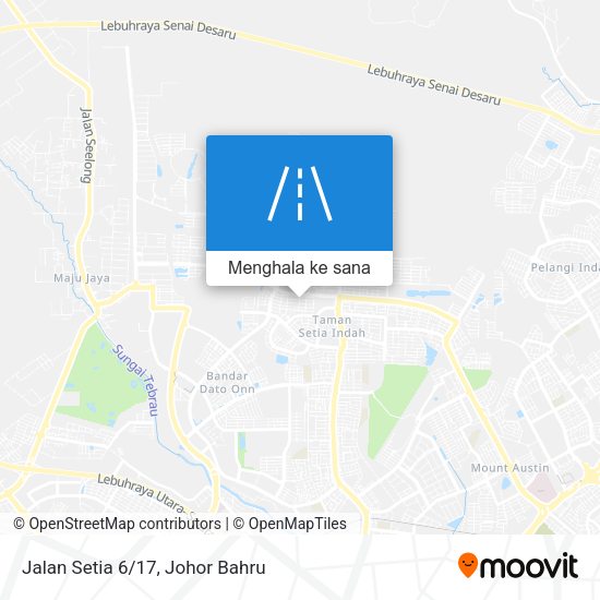Peta Jalan Setia 6/17