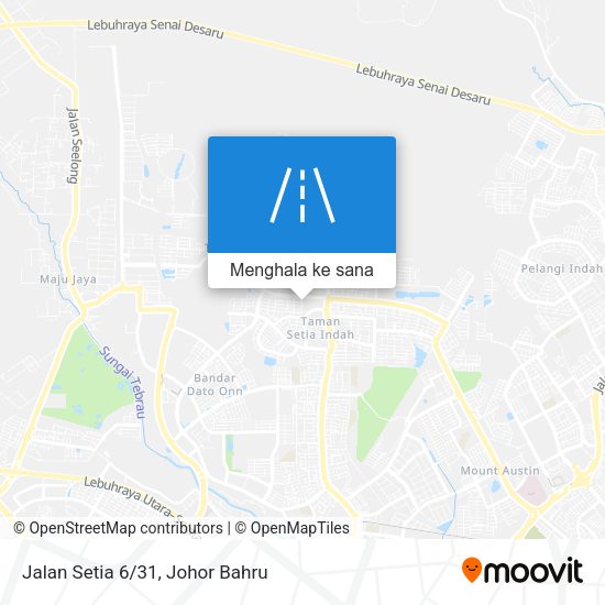 Peta Jalan Setia 6/31