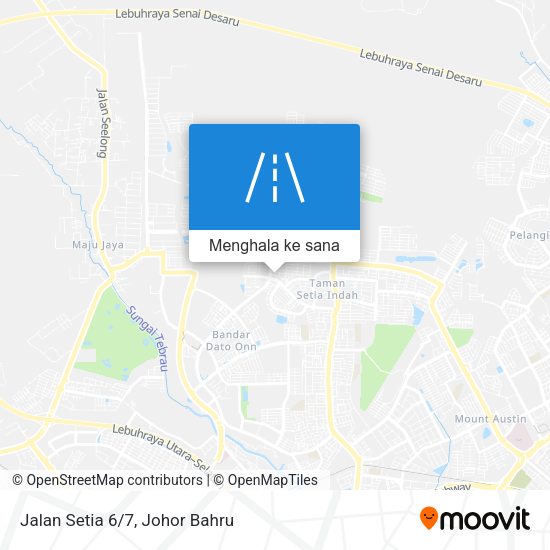 Peta Jalan Setia 6/7