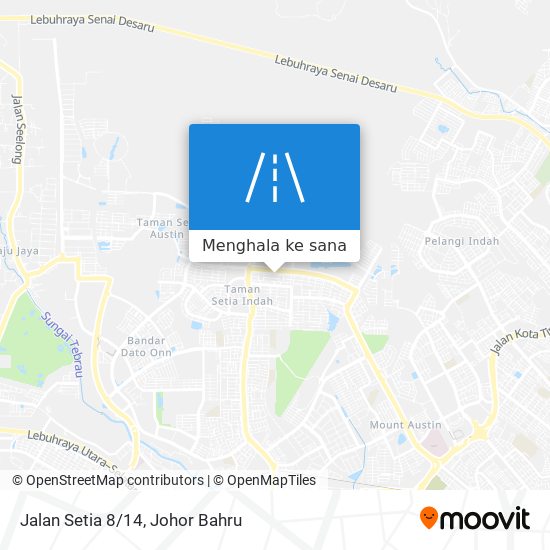 Peta Jalan Setia 8/14