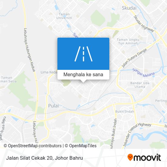 Peta Jalan Silat Cekak 20