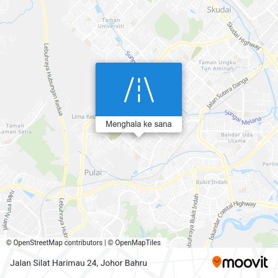 Peta Jalan Silat Harimau 24