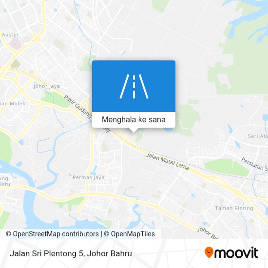 Peta Jalan Sri Plentong 5