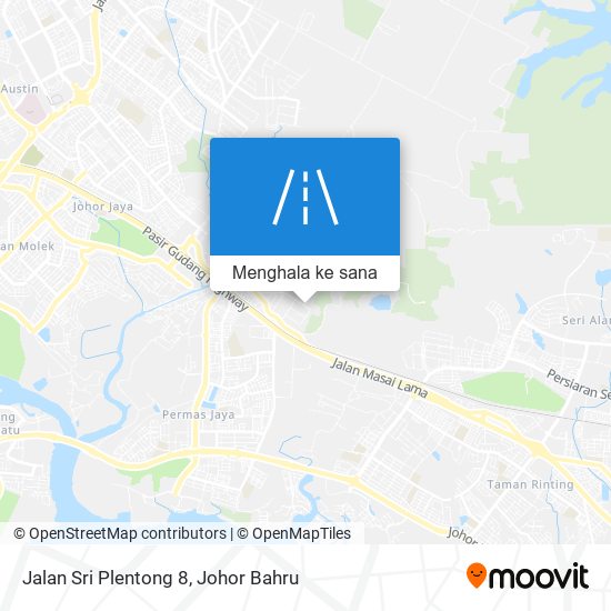 Peta Jalan Sri Plentong 8