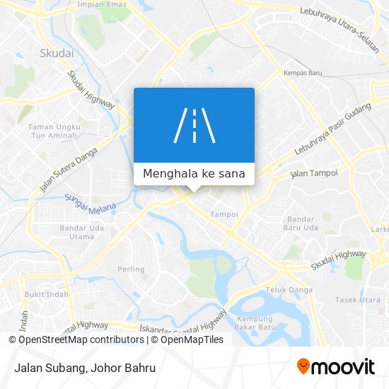 Peta Jalan Subang