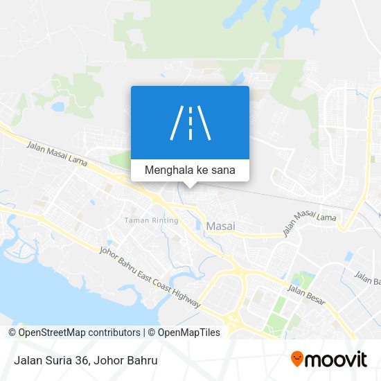 Peta Jalan Suria 36