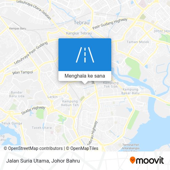 Peta Jalan Suria Utama
