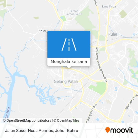 Peta Jalan Susur Nusa Perintis