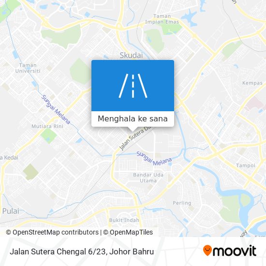 Peta Jalan Sutera Chengal 6/23