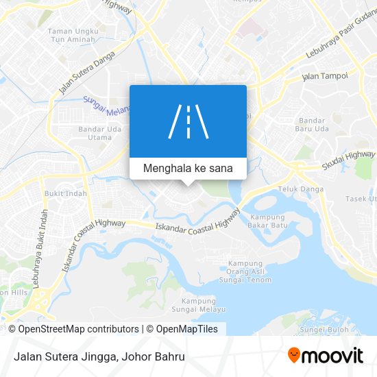 Peta Jalan Sutera Jingga