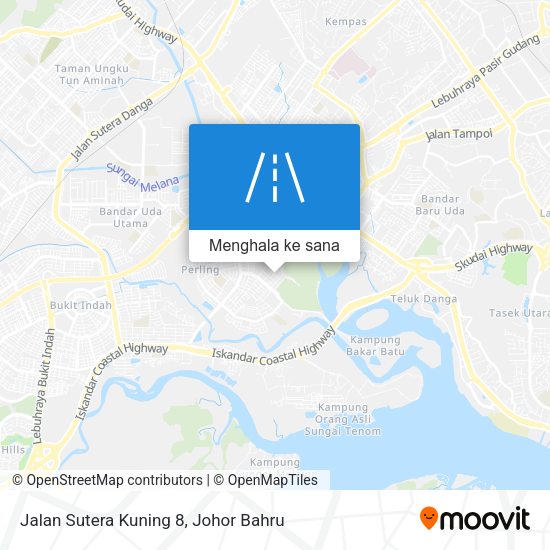 Peta Jalan Sutera Kuning 8