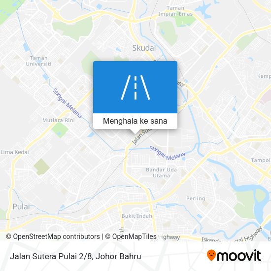 Peta Jalan Sutera Pulai 2/8