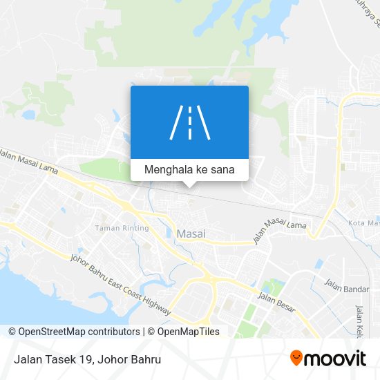 Peta Jalan Tasek 19