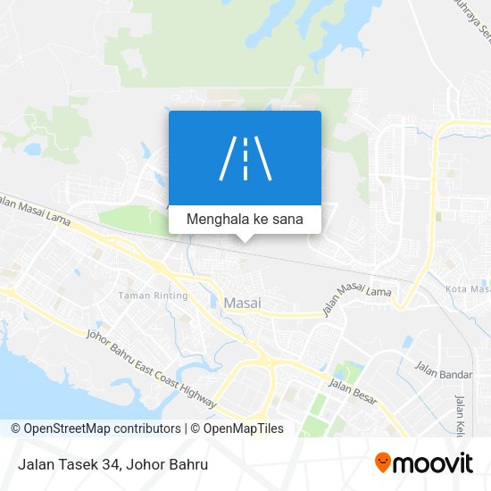 Peta Jalan Tasek 34