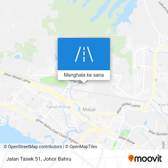 Peta Jalan Tasek 51