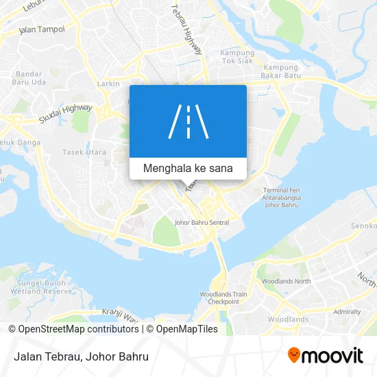 Peta Jalan Tebrau