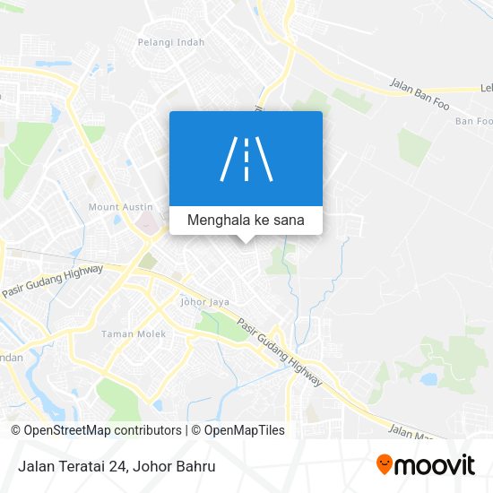 Peta Jalan Teratai 24