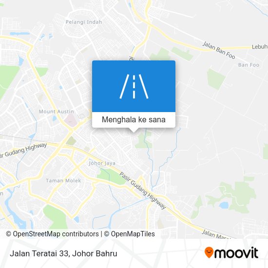 Peta Jalan Teratai 33