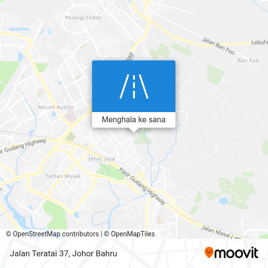 Peta Jalan Teratai 37