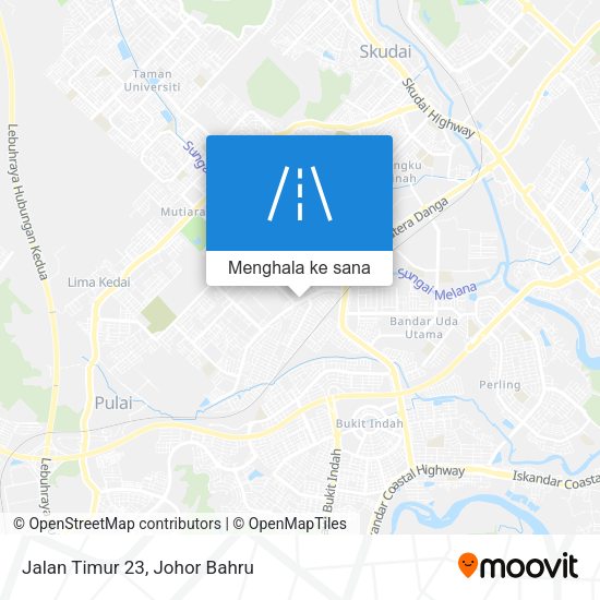 Peta Jalan Timur 23