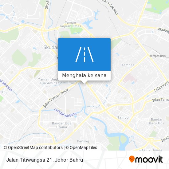 Peta Jalan Titiwangsa 21