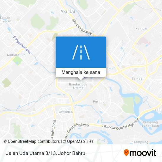 Peta Jalan Uda Utama 3/13