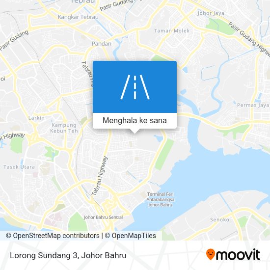 Peta Lorong Sundang 3