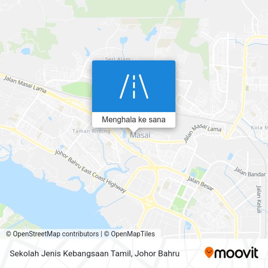 Peta Sekolah Jenis Kebangsaan Tamil