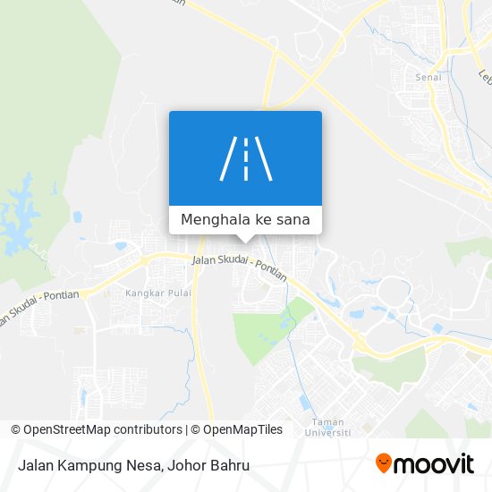 Peta Jalan Kampung Nesa