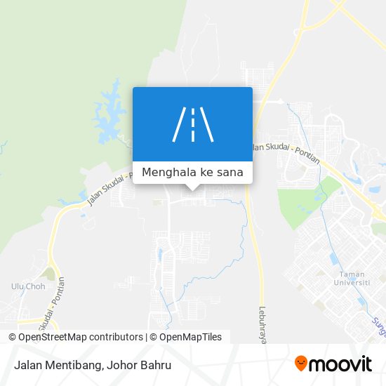 Peta Jalan Mentibang