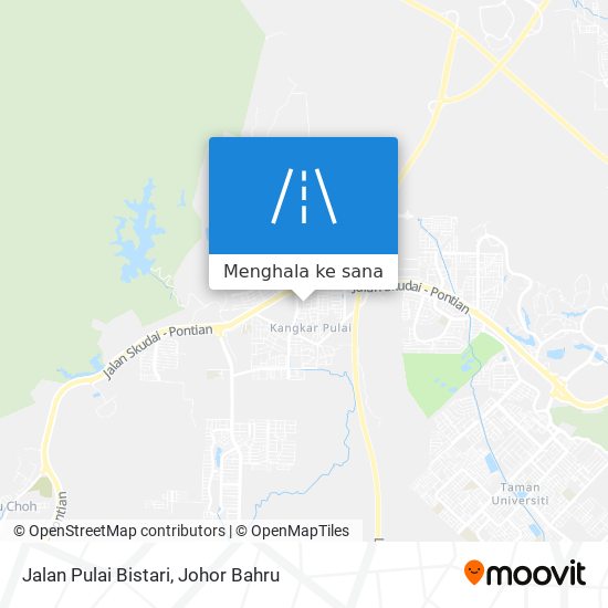 Peta Jalan Pulai Bistari