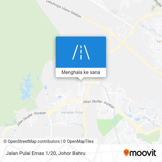 Peta Jalan Pulai Emas 1/20