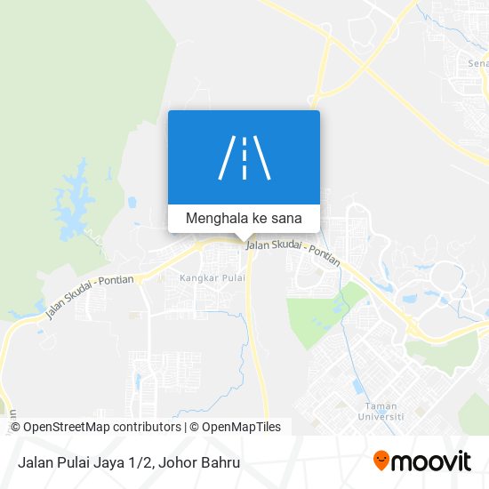 Peta Jalan Pulai Jaya 1/2