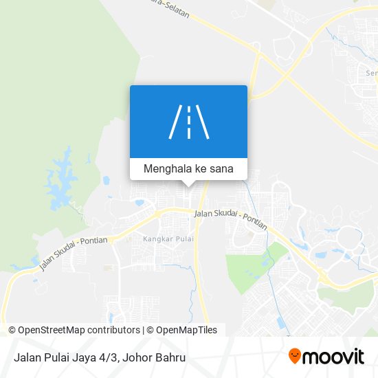 Peta Jalan Pulai Jaya 4/3