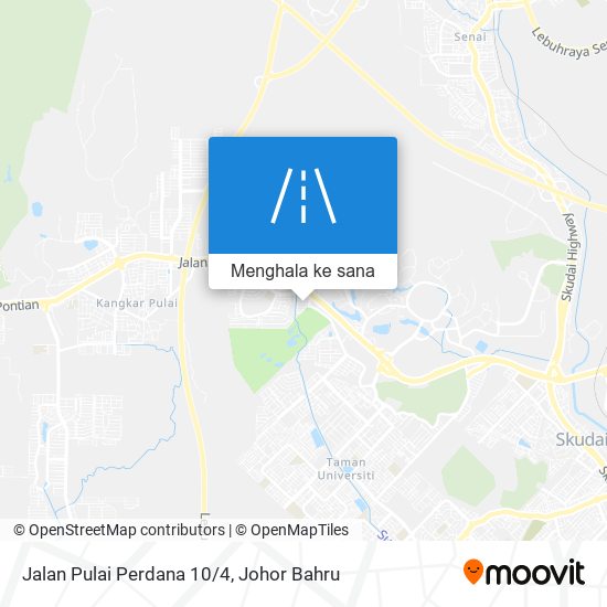 Peta Jalan Pulai Perdana 10/4