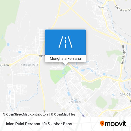 Peta Jalan Pulai Perdana 10/5