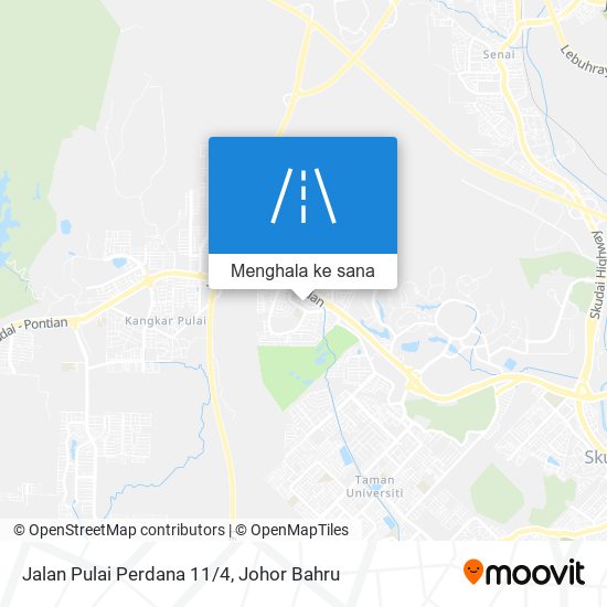 Peta Jalan Pulai Perdana 11/4