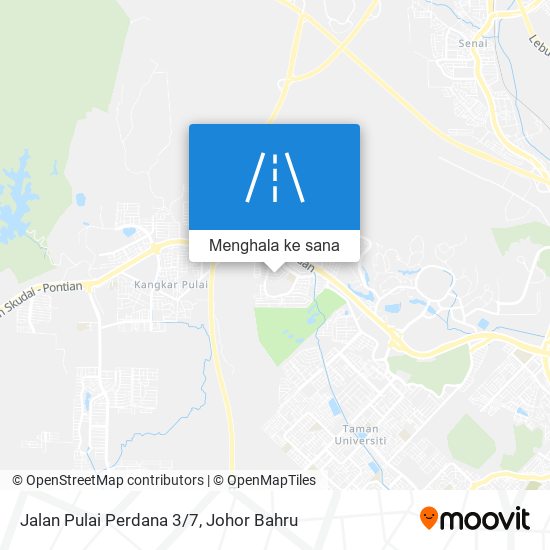 Peta Jalan Pulai Perdana 3/7