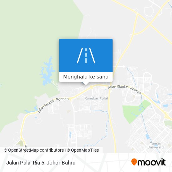 Peta Jalan Pulai Ria 5