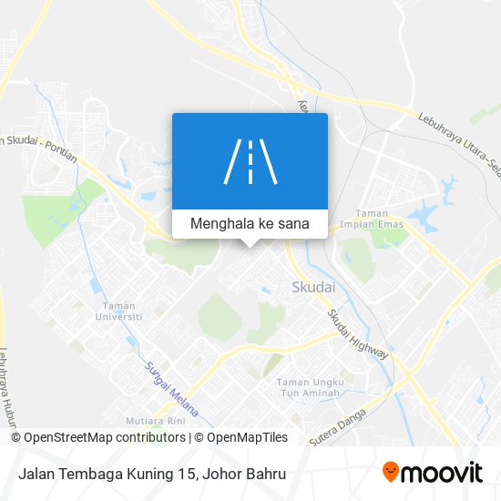 Peta Jalan Tembaga Kuning 15