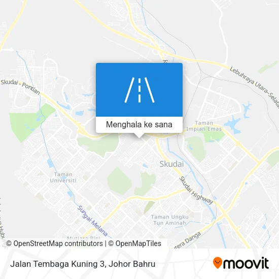 Peta Jalan Tembaga Kuning 3