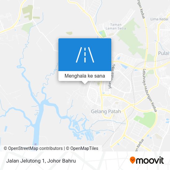 Peta Jalan Jelutong 1
