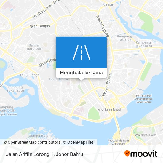 Peta Jalan Ariffin Lorong 1