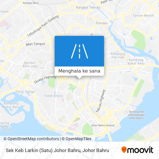 Peta Sek Keb Larkin (Satu) Johor Bahru