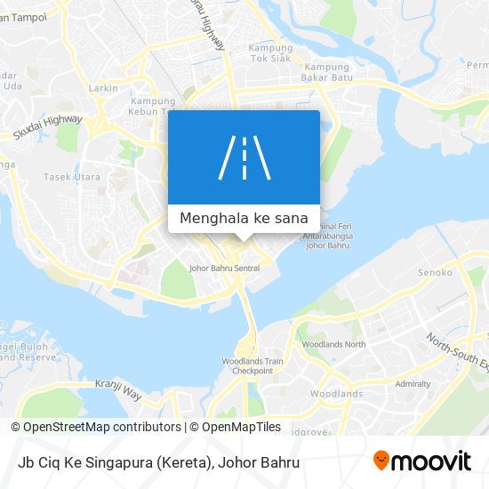 Peta Jb Ciq Ke Singapura (Kereta)