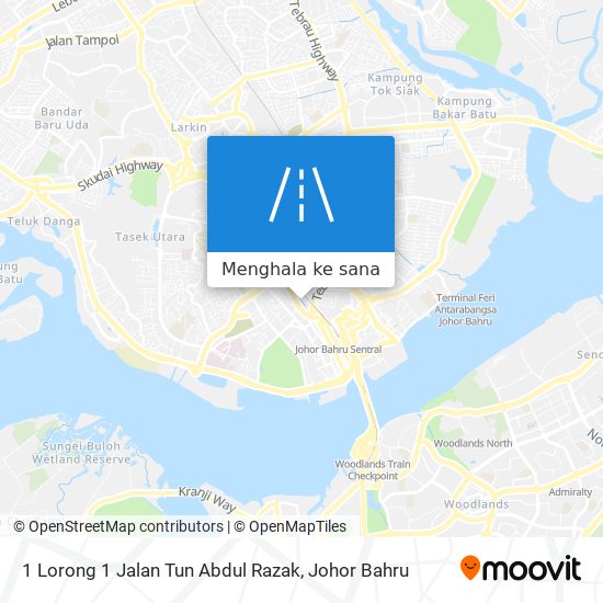 Peta 1 Lorong 1 Jalan Tun Abdul Razak