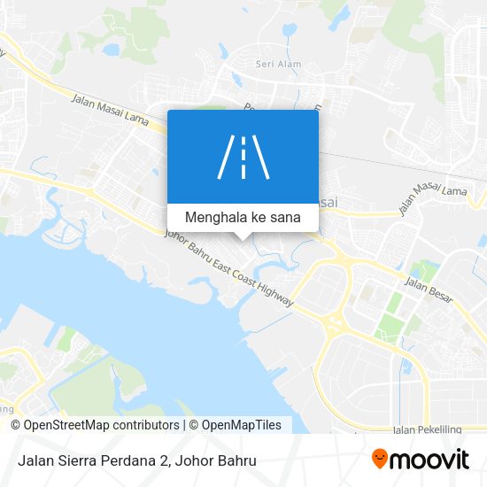 Peta Jalan Sierra Perdana 2