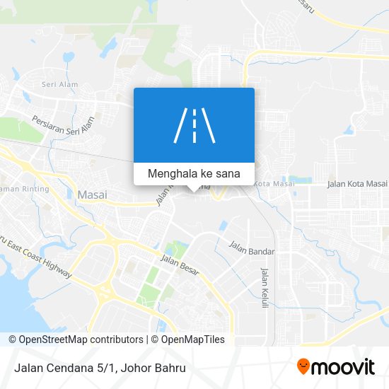 Peta Jalan Cendana 5/1