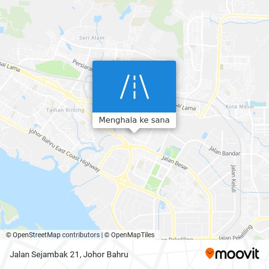 Peta Jalan Sejambak 21